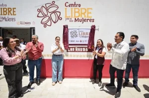 Autoridades inauguran el Centro LIBRE para las Mujeres en Las Rosas durante gira de trabajo por Chiapas