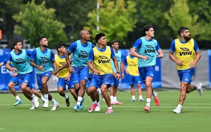 Jugadores de Liga MX entrenan antes del Juego de Estrellas contra MLS