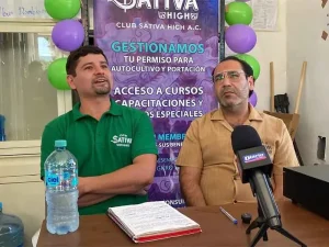 Integrantes de Club Sativa High durante entrevista sobre regulacion de cannabis