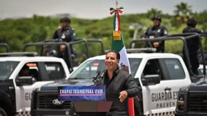 Entrega de patrullas para reforzar la seguridad en Chiapas