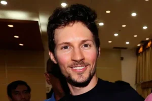 Pavel Durov, fundador de Telegram, durante un acto público de archivo