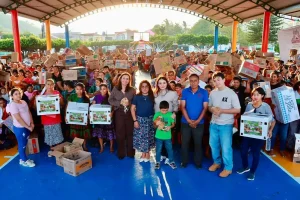 Apoyos productivos en Cristobal Obregon