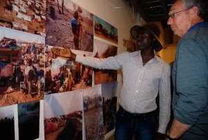 Campamento en la región de Darfur, Sudán