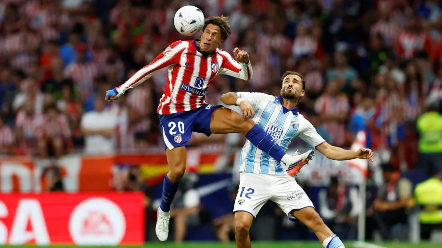 Atlético de Madrid contra Málaga