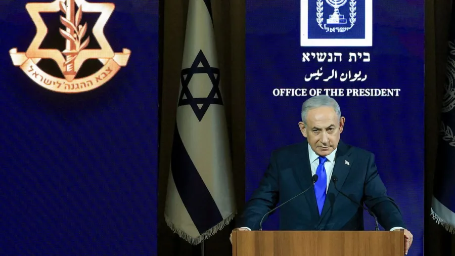 Benjamin Netanyahu en imagen de archivo relacionada con el plan para Gaza