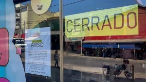Locales comerciales de Culiacán afectados por la crisis