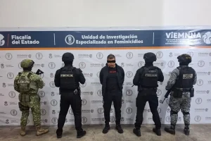 Iván Martín N detenido por su presunta participación en el feminicidio de Valeria Márquez