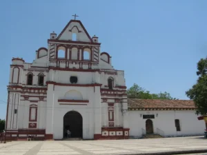 Imagen de contexto del Ex Convento de Santo Domingo en Chiapa de Corzo, sede anunciada para una muestra gastronómica