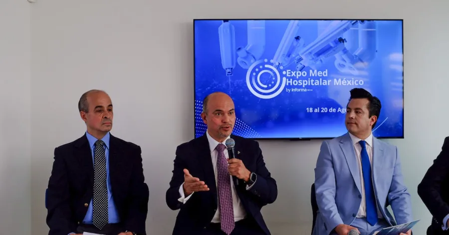 Presentación de Expo Med Hospitalar México 2026 sobre la industria de dispositivos médicos