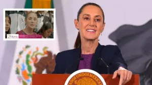 Claudia Sheinbaum durante conferencia