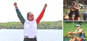 Remeras mexicanas durante el Campeonato Mundial de Ámsterdam