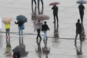 Lluvia en territorio mexicano