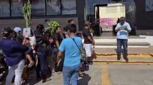 Madres protestan por registros de nacimiento en Suchiate