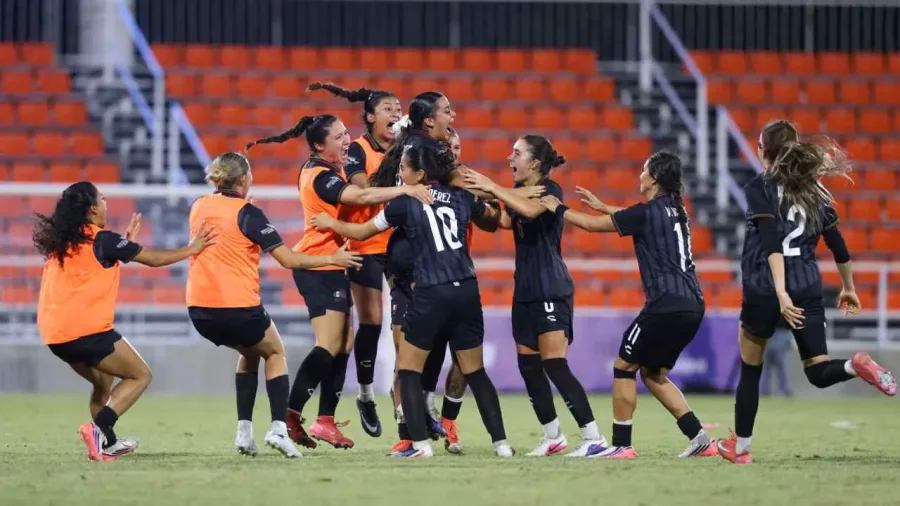 Selección Mexicana Femenil Sub-23 celebra el oro en Santo Domingo 2026