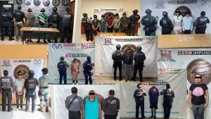 Operativo de seguridad realizado en municipios de Chiapas