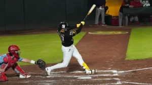 Jugadores de Pericos de Puebla durante la temporada 2026 de la Liga Mexicana de Beisbol