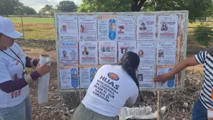 Protesta de madres buscadoras en Tuxtla