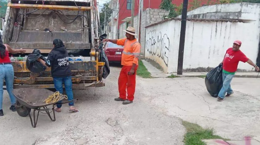 Servicio de limpia en San Cristóbal de Las Casas
