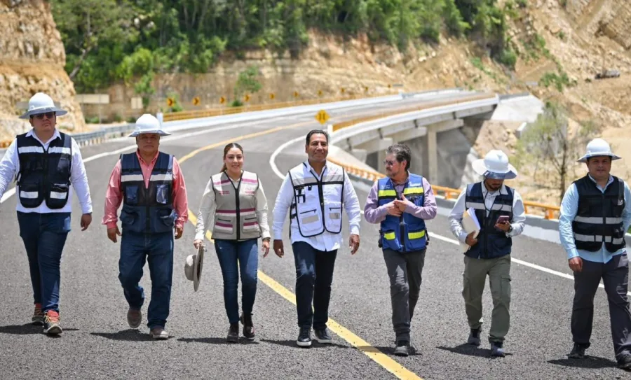 Supervision de los trabajos de la carretera Palenque Ocosingo