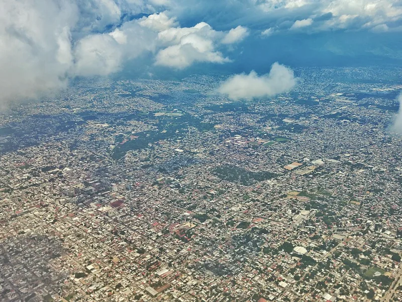 Vista panorámica de Tuxtla Gutiérrez, destino turístico de Chiapas