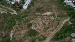 Zona de la cuenca de Tuxtla expuesta a escurrimientos por lluvias