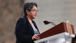Raquel Buenrostro presenta el balance de la Secretaría Anticorrupción y Buen Gobierno