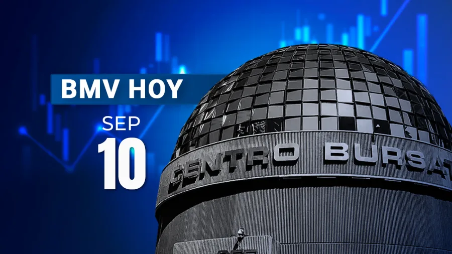 Operadores y gráficos bursátiles durante la jornada del 10 de septiembre de 2026