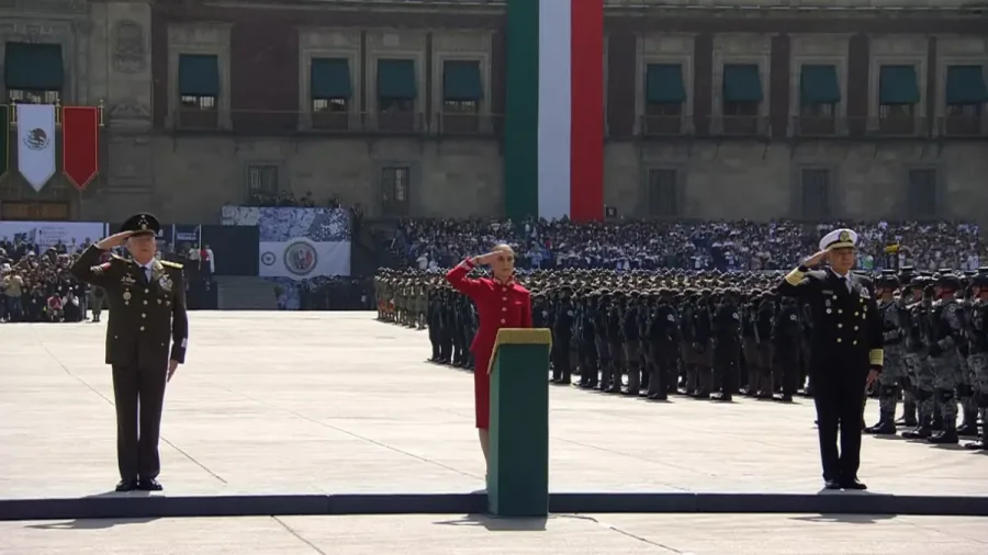 Contingentes del Desfile Cívico-Militar del 16 de septiembre de 2026 en Ciudad de México
