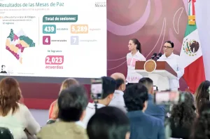 Presentación de resultados de la estrategia de paz y seguridad en Chiapas