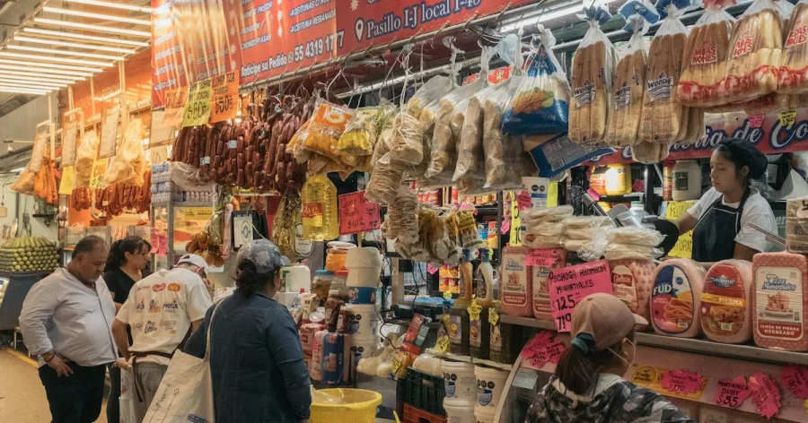 Productos alimenticios asociados al reporte de inflación de agosto en México