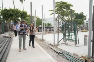 Avances de construcción del Parque Bonampak en Tuxtla Gutiérrez