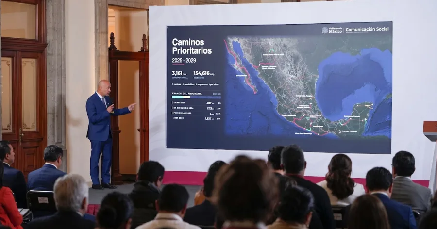 Presentación del programa federal de caminos prioritarios