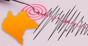 Referencia del sismo de magnitud 4.3 registrado al suroeste de Ciudad Hidalgo, Chiapas