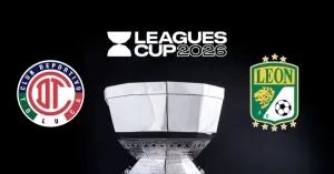Jugadores de Toluca durante la semifinal de la Leagues Cup