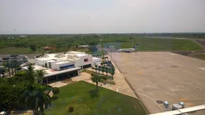 Plataforma del Aeropuerto Internacional de Tapachula