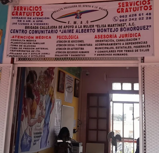 Personal del Centro Comunitario Jaime Alberto Montejo Bojórquez en Tapachula