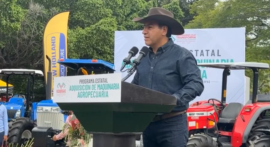 Apertura de la ventanilla del programa de maquinaria agropecuaria en Chiapas