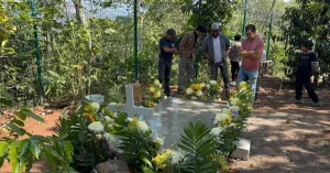 Despedida del defensor indígena Reynaldo Pérez Pérez en Chiapas