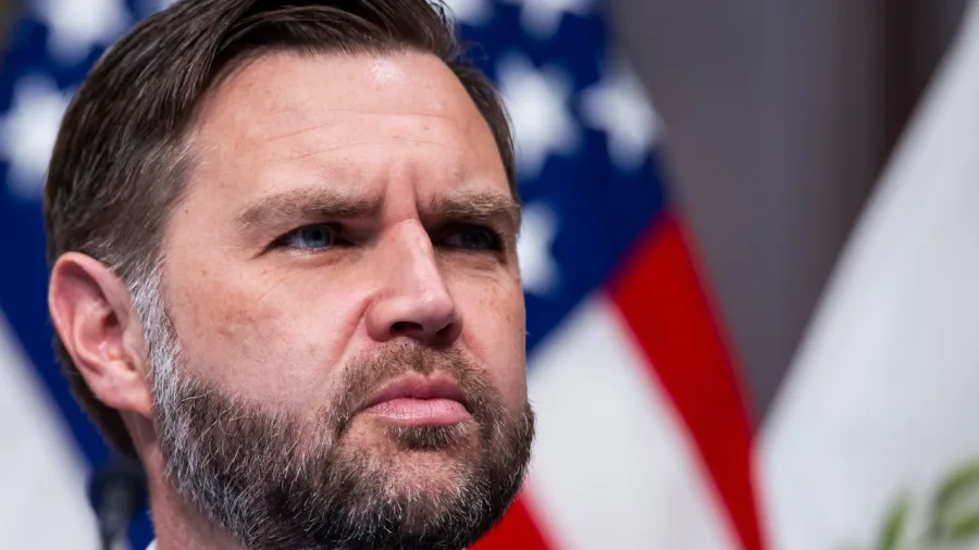 JD Vance durante una intervención pública en Estados Unidos