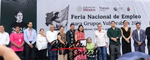 Feria Nacional de Empleo para Grupos Vulnerables en Tuxtla Gutiérrez