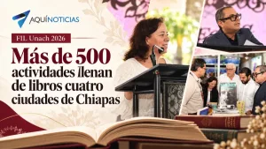 Inauguración de la Feria Internacional del Libro de la UNACH 2026