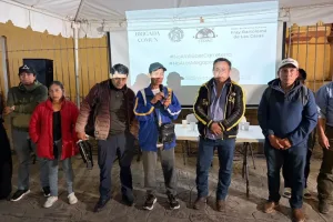 Habitantes y defensores presentan las afectaciones denunciadas por San Manuel