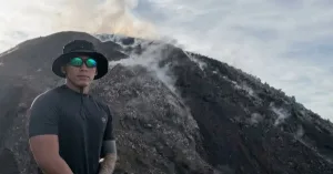 Iván Siu López después de ser localizado con vida en Guatemala