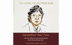 La jurista sudafricana Navi Pillay, ganadora del Premio Nobel de la Paz 2026