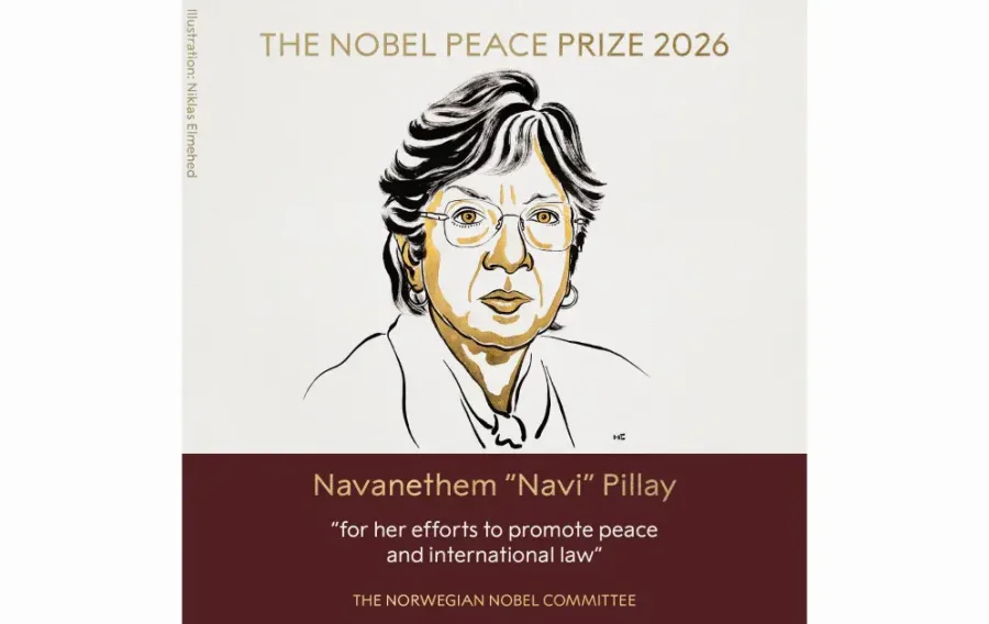 La jurista sudafricana Navi Pillay, ganadora del Premio Nobel de la Paz 2026