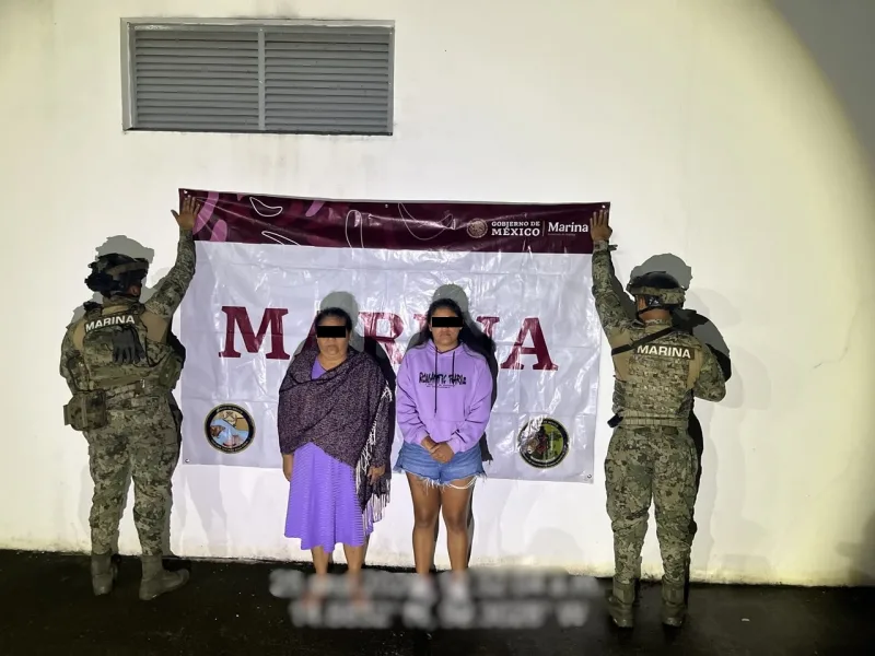 Operativo de autoridades federales en Cacahoatán, Chiapas