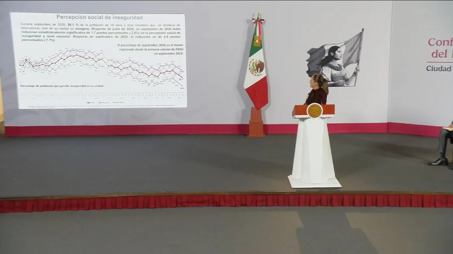 Presentación de resultados sobre percepción de inseguridad urbana en México