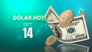 Billetes de dólar y moneda mexicana ante la depreciación del peso