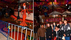 Desfile de catrinas y catrines en San Cristóbal de Las Casas