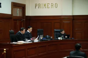 Sesión de la Suprema Corte de Justicia de la Nación
